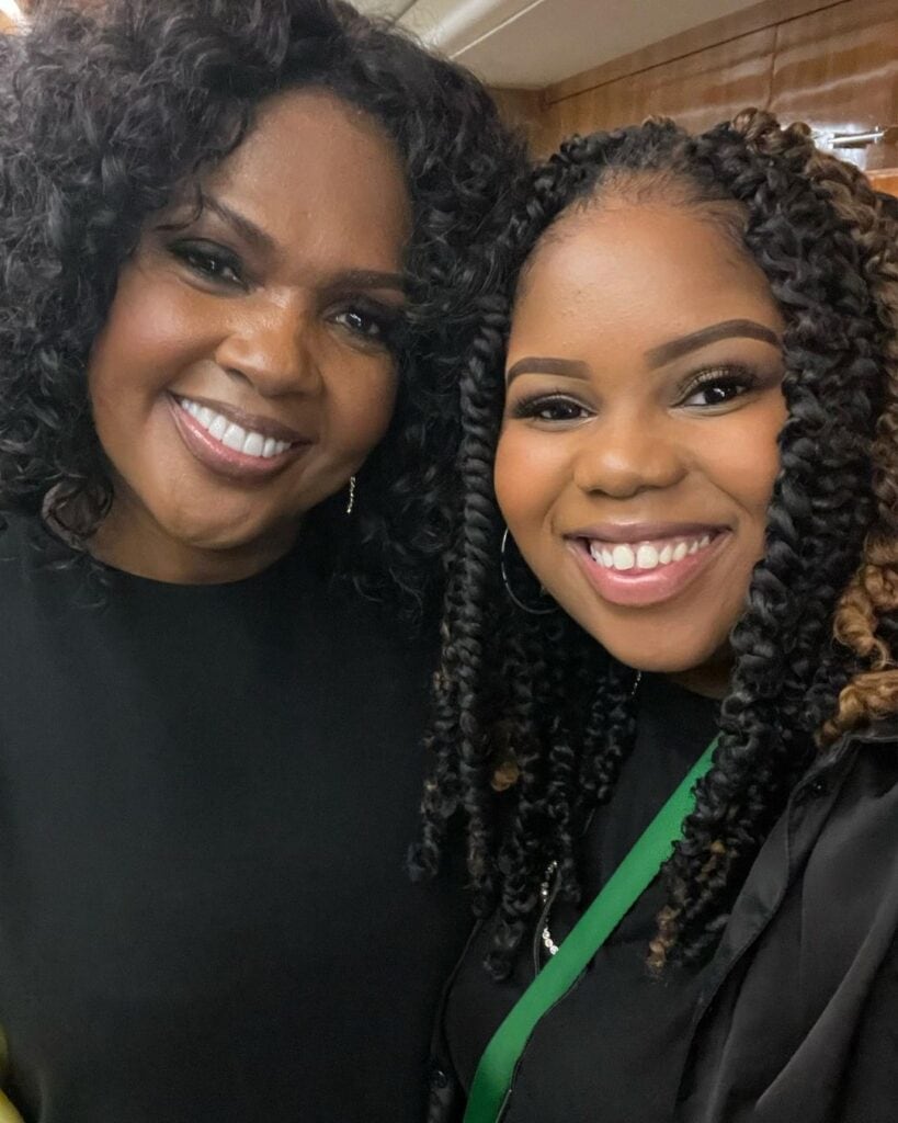 Kateri Buford with CeCe Winans Should Christian Artists Collaborate with Mainstream Artists