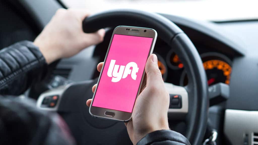 Lyft stock image (Side Hustle Success)