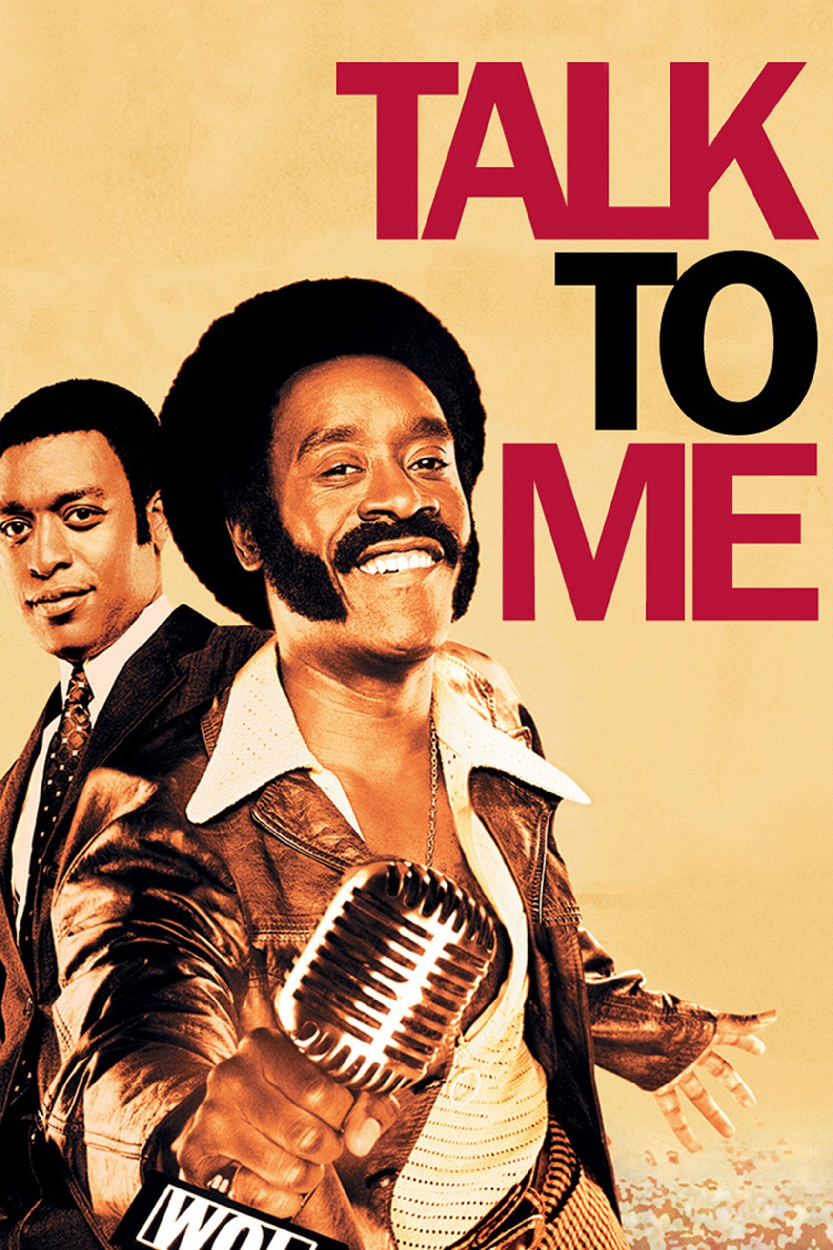 Don Cheadle plays the DC radio pioneer Petey Greene in the movie Talk To Me